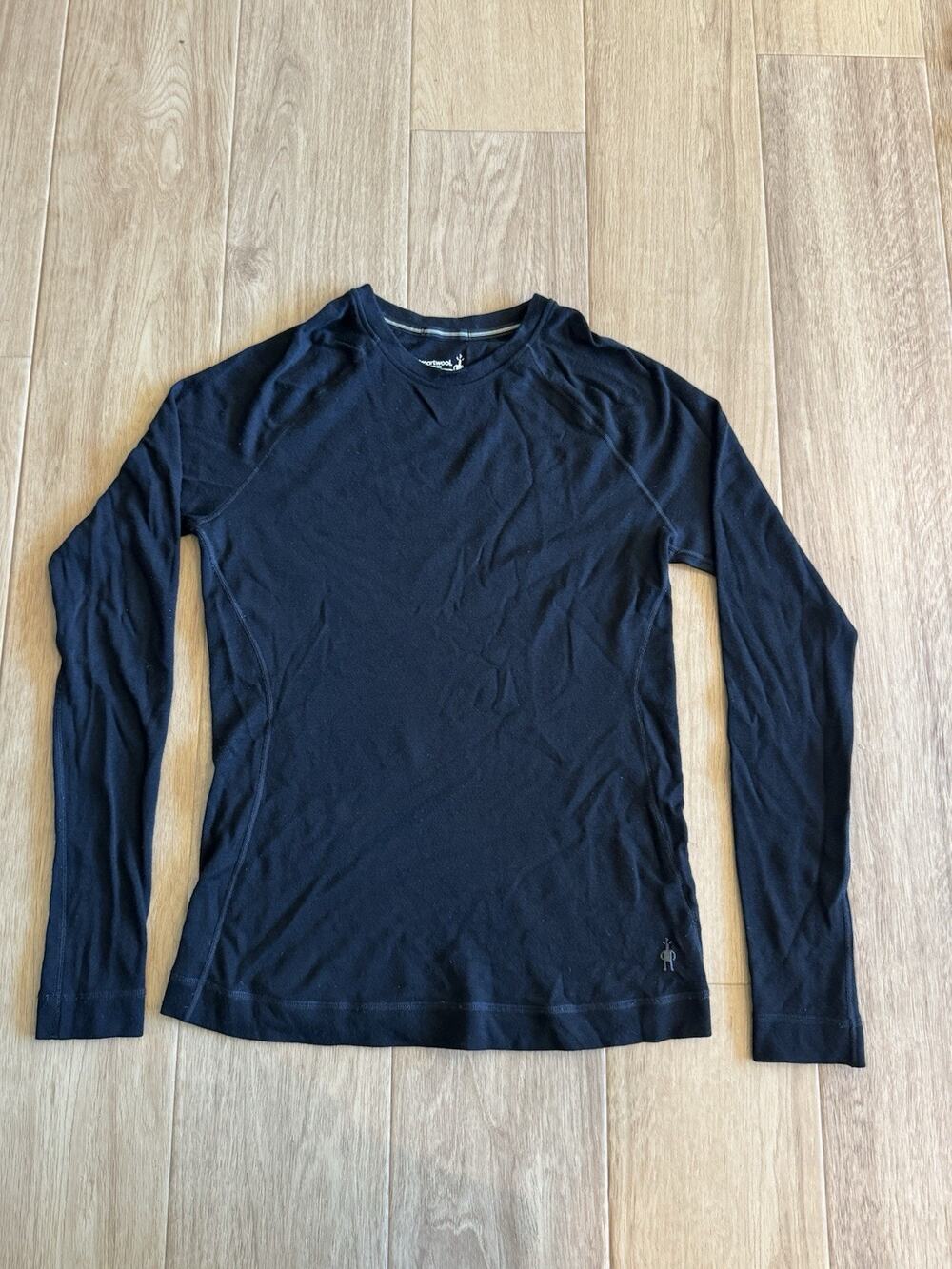 Smartwool Merino 250 Base Layer Women’s XL Long Sleeve Shirt Black Gorpcore